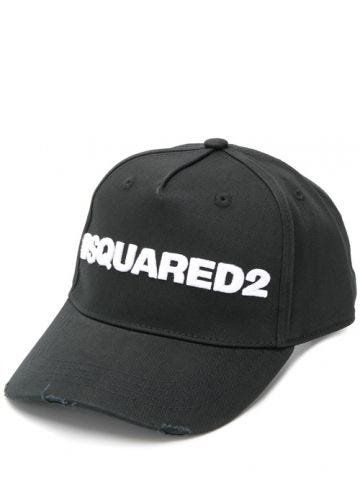 Cappello da baseball con ricamo logo Dsquared2
