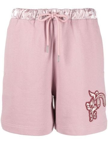 Moncler x Disney powder pink shorts
