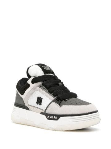 MA-1 panelled chunky sneakers
