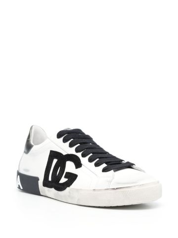 Sneakers Portofino bianche e nere