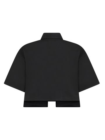 Black canvas shirt