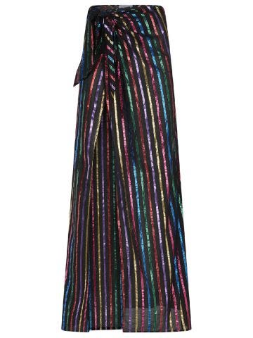 Multicolored maxi skirt