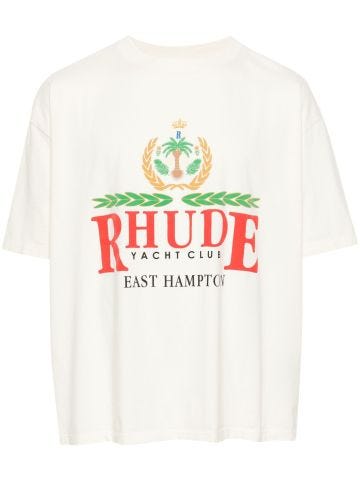 T-shirt in cotone East Hampton Crest